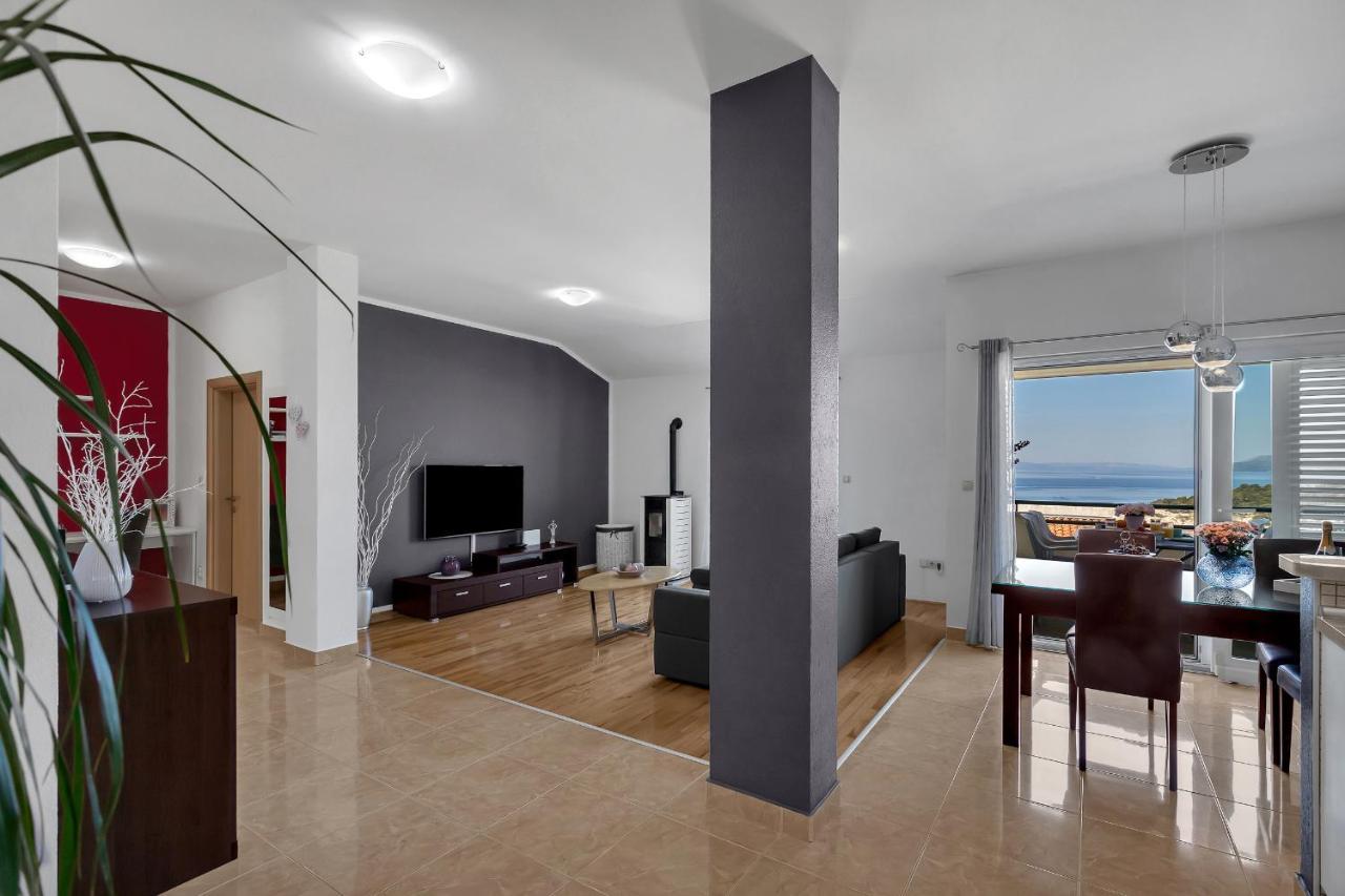 Stunning City View Apartment Makarska Bagian luar foto